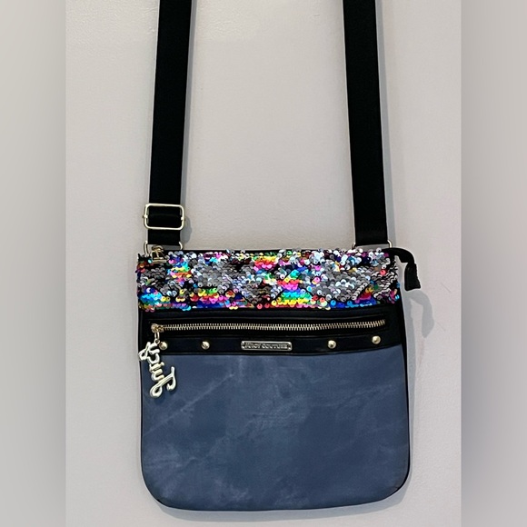 Juicy Couture Handbags - 💙 Juicy Couture Crossbody Bag w/ Sequin Design 💙